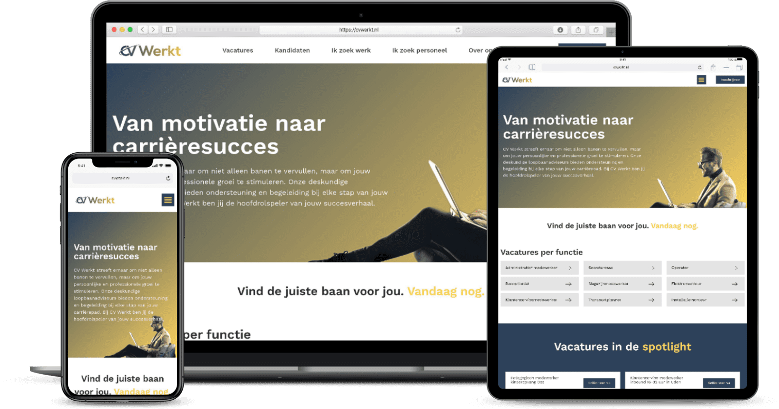 conn Een recruitment website op maat