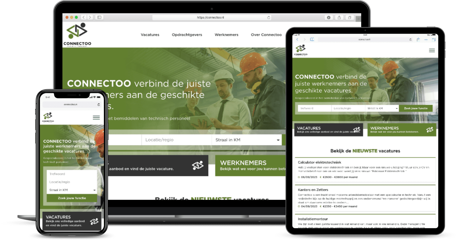cvwer Een recruitment website op maat