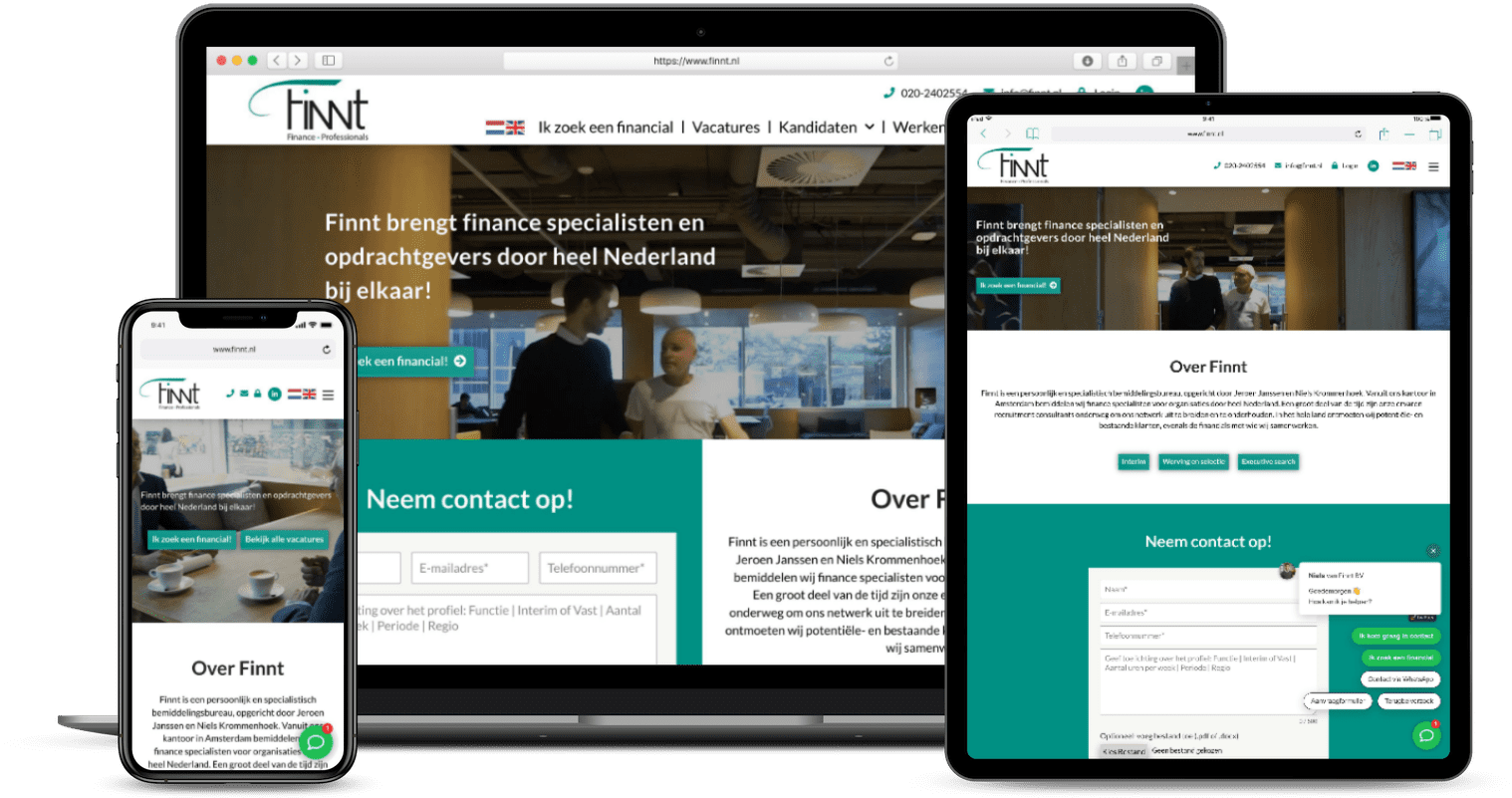 finnt_werk (1) Een recruitment website op maat