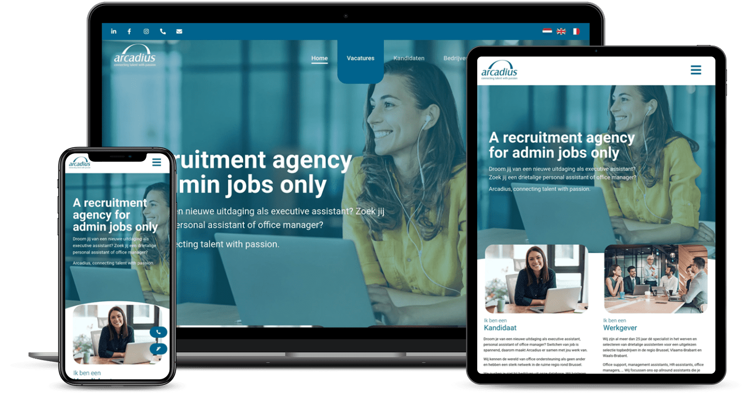 arcadiusbefoto1 Een recruitment website op maat