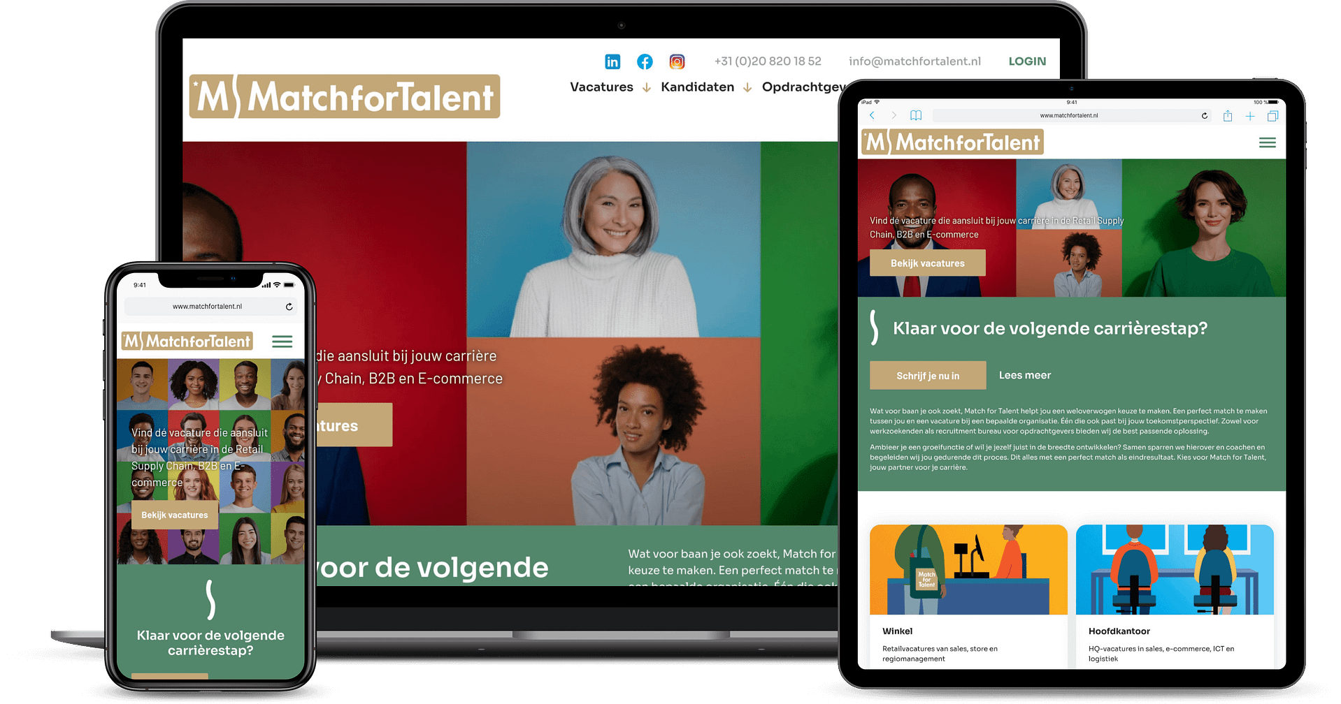 match4 Een recruitment website op maat